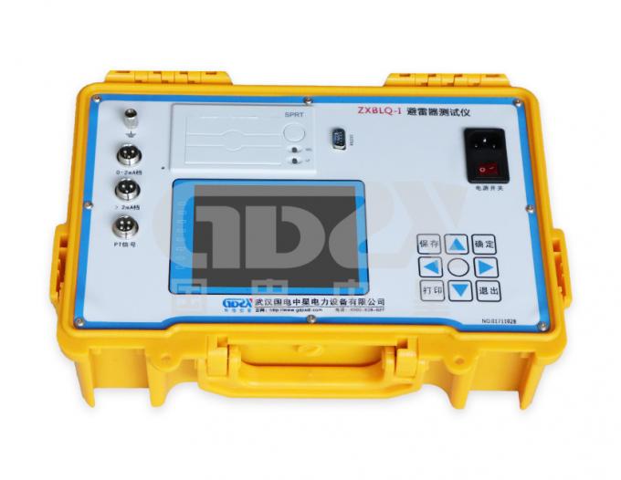 Zinc Oxide Lightning Arrester Test Equipment 10mA Single Phase AC220V/50Hz