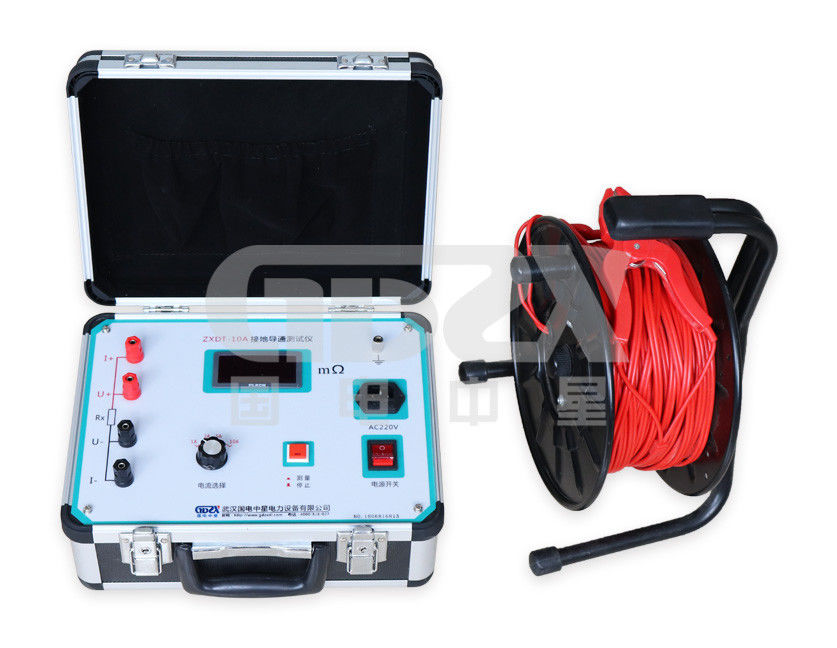 Ground Down Lead Earth Insulation Tester Ground Continuity Tester
