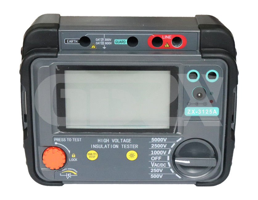High Voltage Megger Insulation Tester 5KV Insulation Resistance Test 1T Ohm