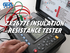 ZX2677E+ High-Voltage Digital Insulation Resistance Tester For Capacitance Test