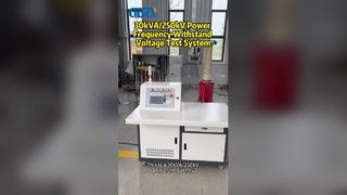 30kVA/250kV Power Frequency Withstand Voltage Test System