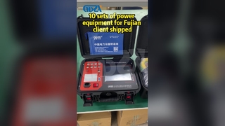 10 sets of power equipment for Fujian client shi
