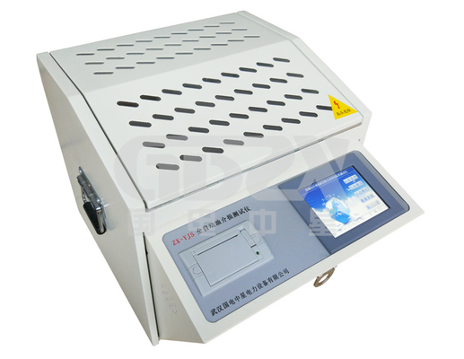 Fully Automatic Insulation Oil Tan Delta Tester With Large Screen Color Touch Screen