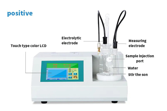 Automatic Transformer Oil Analysis Trace Moisture Tester 64K Touch Screen Display