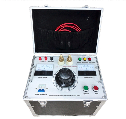 DDG Series 500A Current Injection Test Set , Breaker Analyzer Tester For Scientific Research