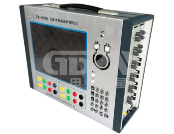 optical digital Microcomputer Three Phase protection relay test set   AC220V+/-10%, 50Hz/60Hz;