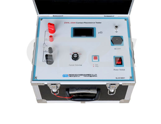 Anti Interference 200A Contact Resistance Tester For Switching Control Equipment