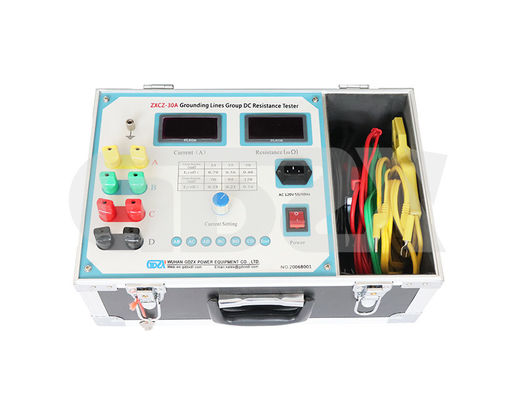 Intermittent 30A 200W Earth Line Group DC Resistance Tester