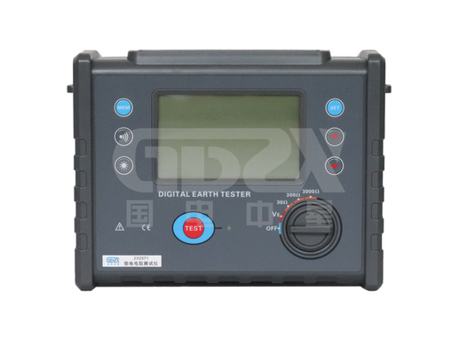 3000Ω AC 600V Digital Earth Resistance Tester With DC/AC Conversion Technology