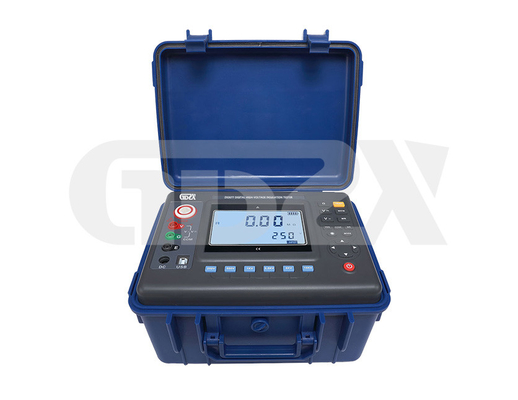 5KV 2000GΩ Digital Earth Insulation Tester Megger Meter With DC Current Test