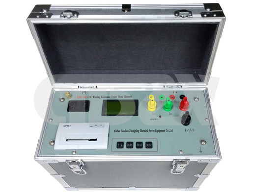 Three Phase Transformer DC Winding Resistance Tester Three Channels