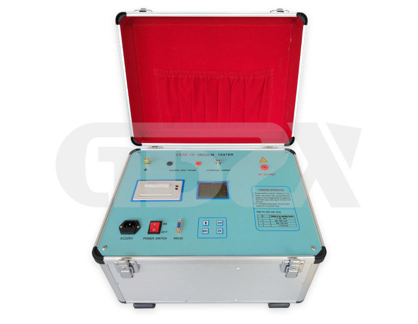 Vacuum Interrupter On Site Vacuity Measuring Tester , HV Vacuum Circuit Breaker Test Set Easy