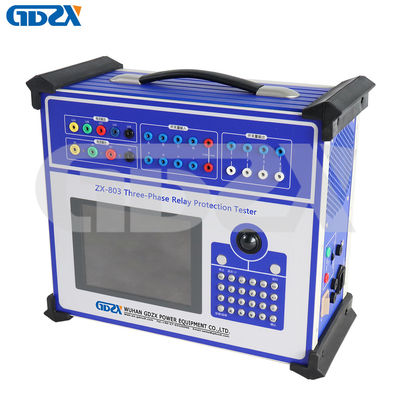 ZX-803 CE Certified Factory Direct Sale ZX-803 Portable Microcomputer Relay Protection Tester