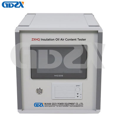 ZXHQ Insulating Oil Tester Air Content Tester With Short Oil Sample Test Time