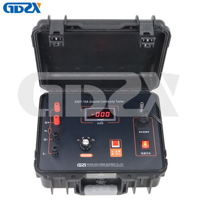 ZXDT-10A Ground Down Lead Earth Insulation Tester Ground Continuity Tester